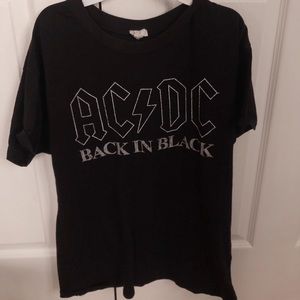 ac/dc graphic tee